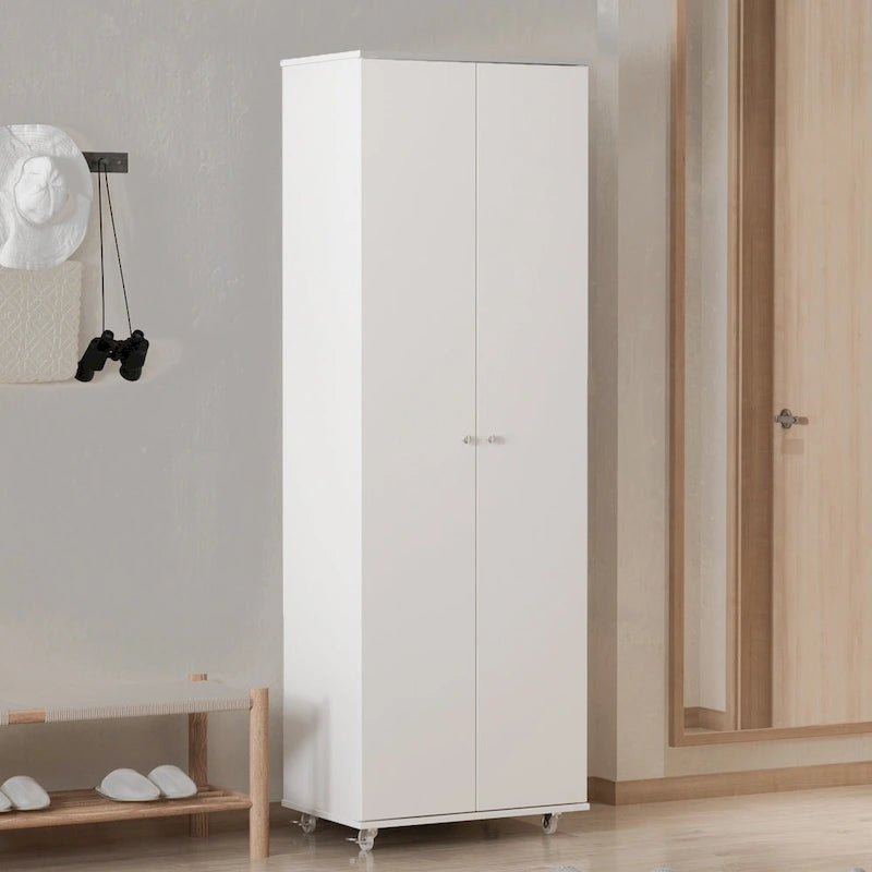 23.6 W 70.9 High Shoe Cabinet, 8 Floors, Three Adjustable Boards