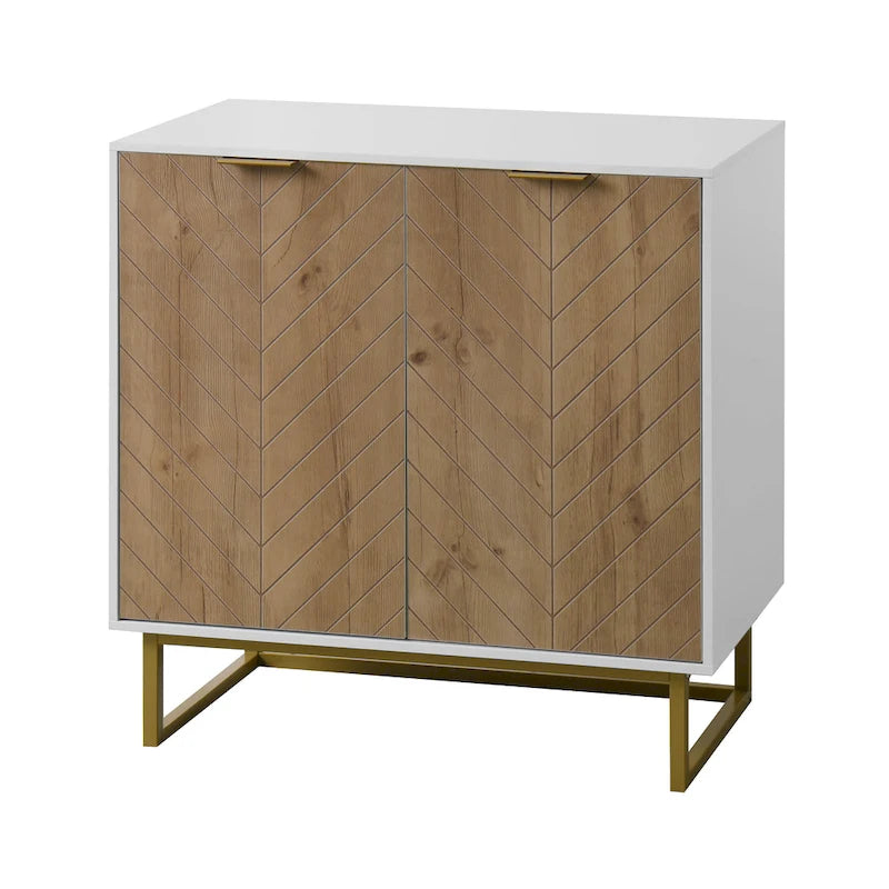 Storage Sideboard Buffet Cabinet with 2 Doors