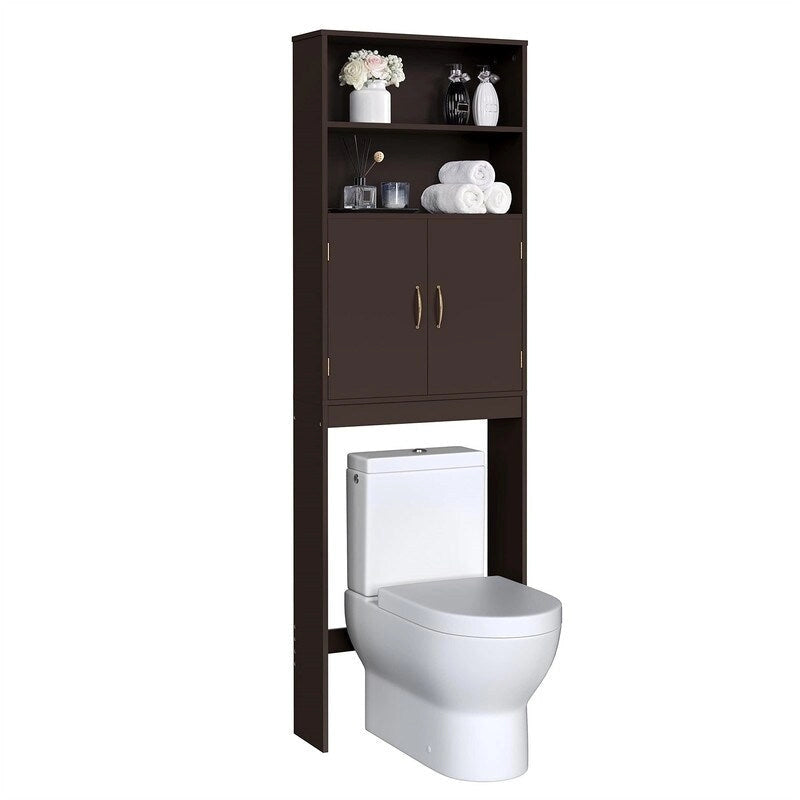 Over the Toilet Storage Cabinet - 8 D x 25 W x 77 H