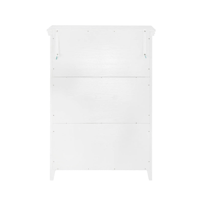 Modern 6 Drawers Dresser 6 Drawers Cabinet Chest of Drawers Closet Organizers - 31.50  * 15.75  * 44.29