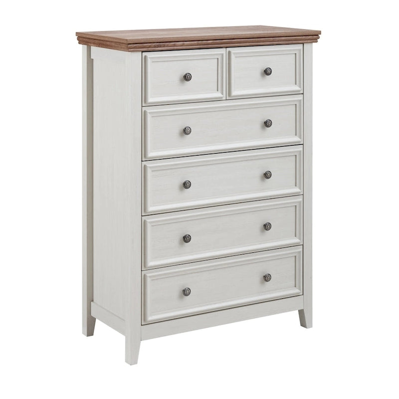Modern 6 Drawers Dresser 6 Drawers Cabinet Chest of Drawers Closet Organizers - 31.50  * 15.75  * 44.29