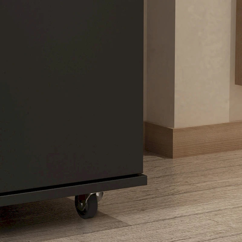 23.6  W 70.9 High Shoe Cabinet, 8 Floors, Three Adjustable Boards