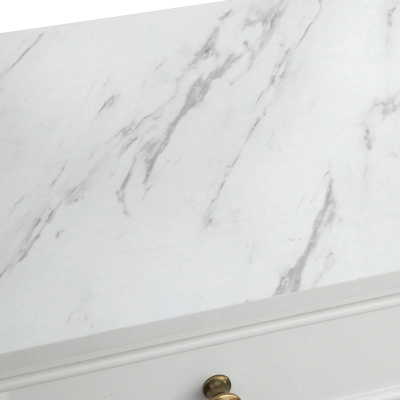 Single-Drawer Storage Cabinet (With Shelf)