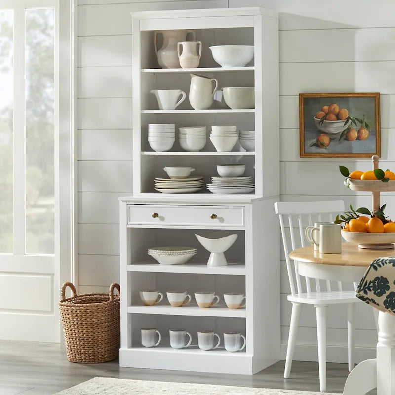 Single-Drawer Storage Cabinet (With Shelf)