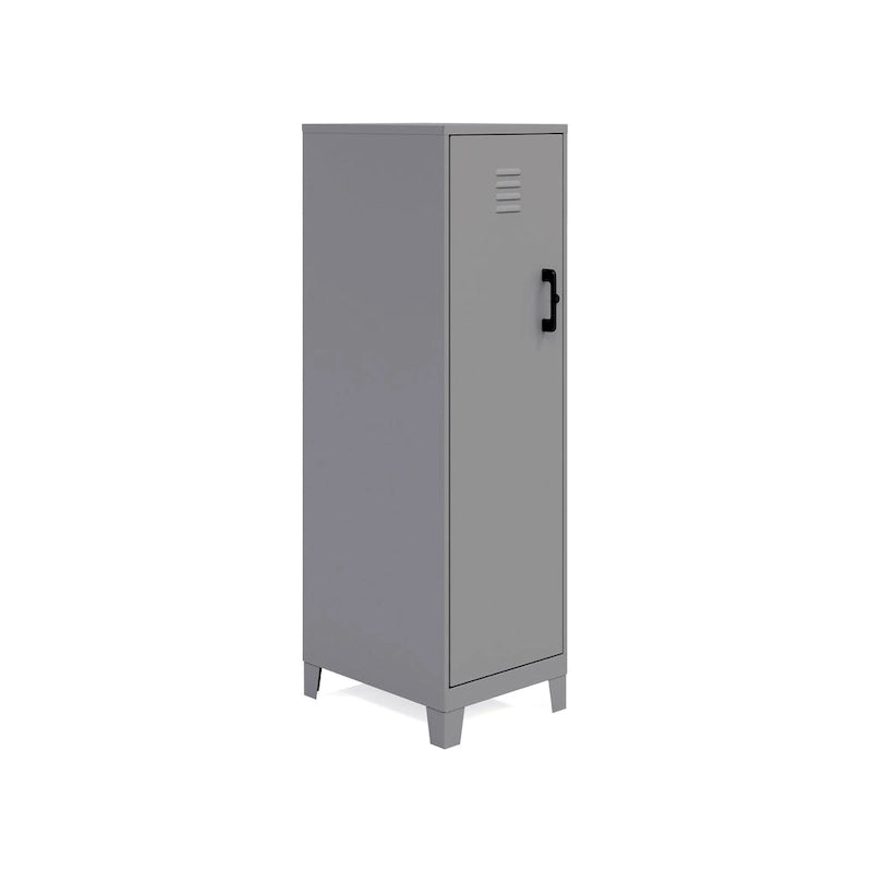 53.38 H 4 Shelf Vented Door Storage Locker Cabinet