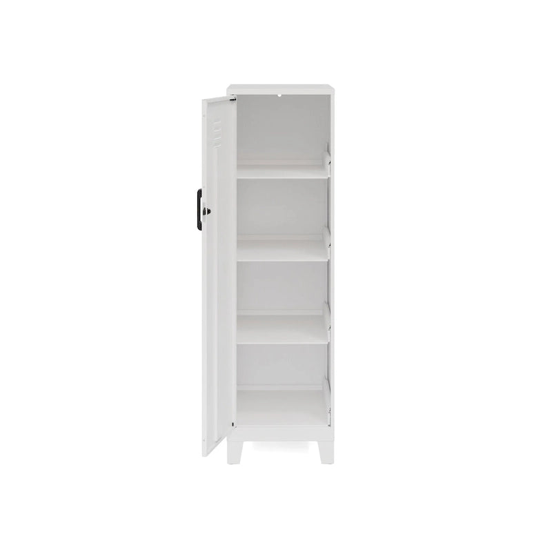 53.38 H 4 Shelf Vented Door Storage Locker Cabinet