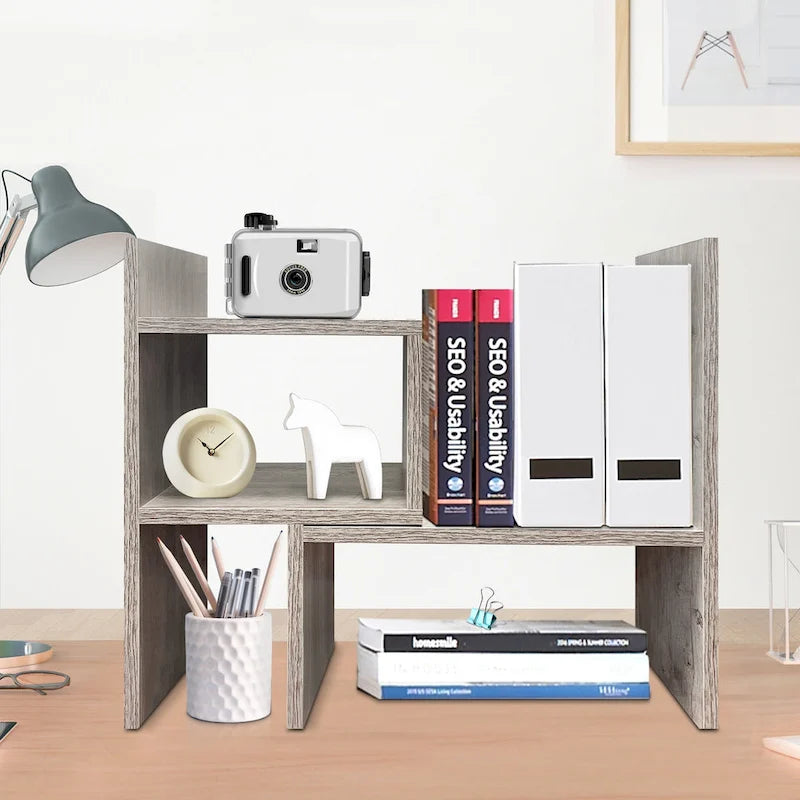 Modern Multifunctional Office Desktop Organizer Shelf Storage for Home