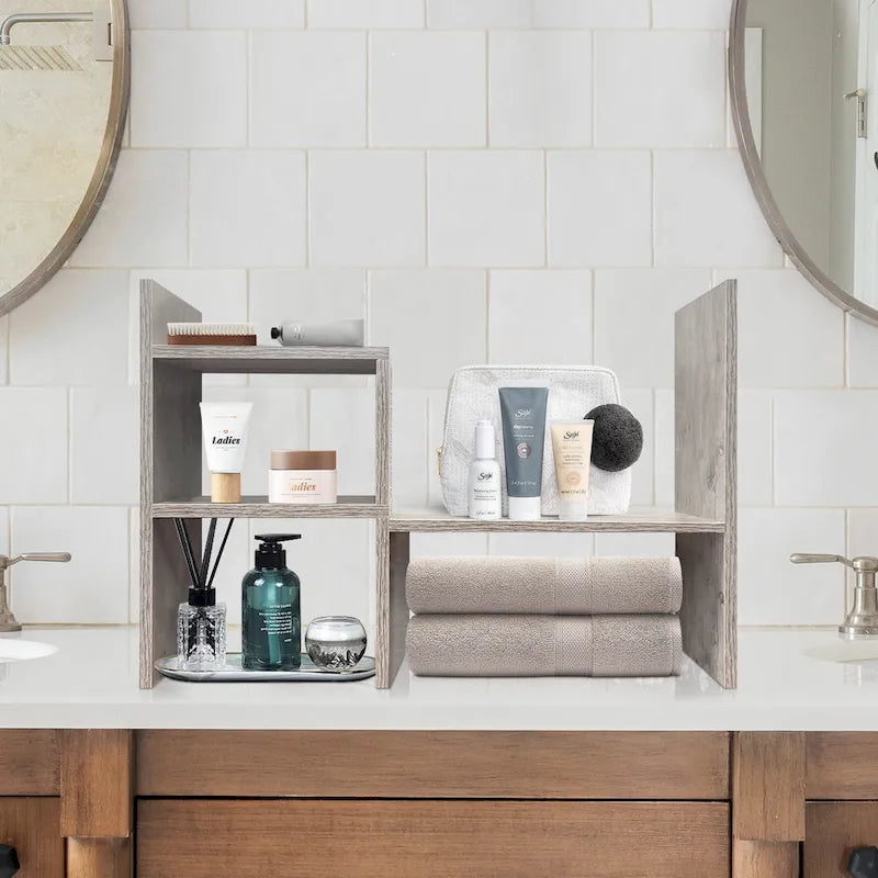 Modern Multifunctional Office Desktop Organizer Shelf Storage for Home