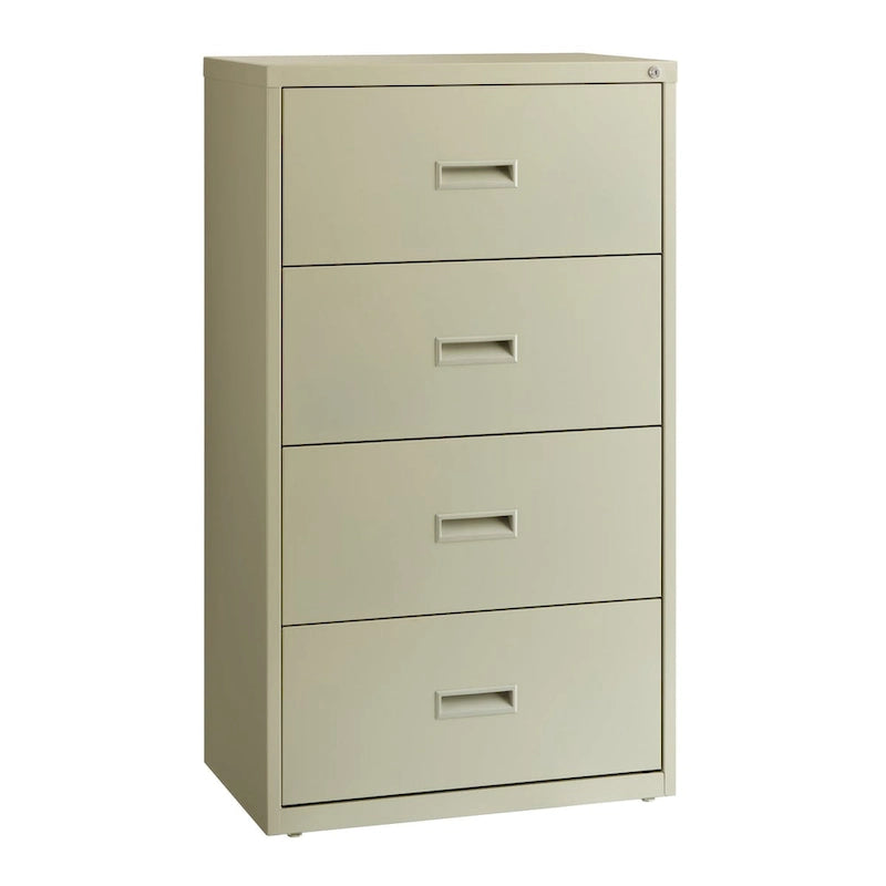 30-Inch Wide Four-Drawer Commercial Lateral Filing Cabinet