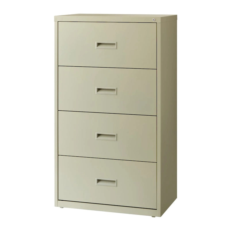 30-Inch Wide Four-Drawer Commercial Lateral Filing Cabinet