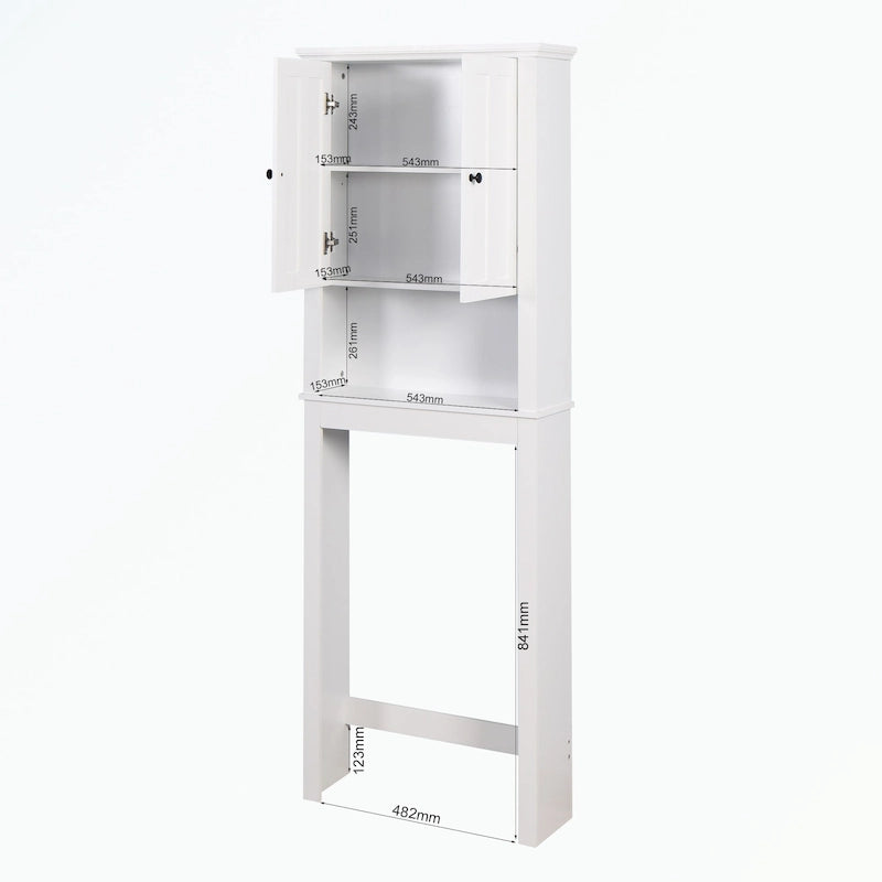 Bathroom Wooden Storage Cabinet Over-The-Toilet