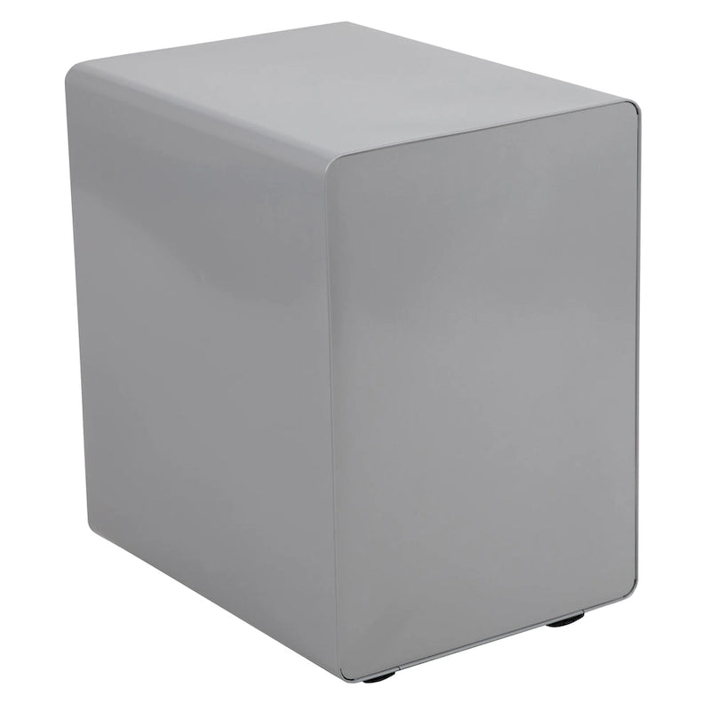 Ergonomic 3-Drawer Mobile Locking Filing Cabinet Storage Organizer