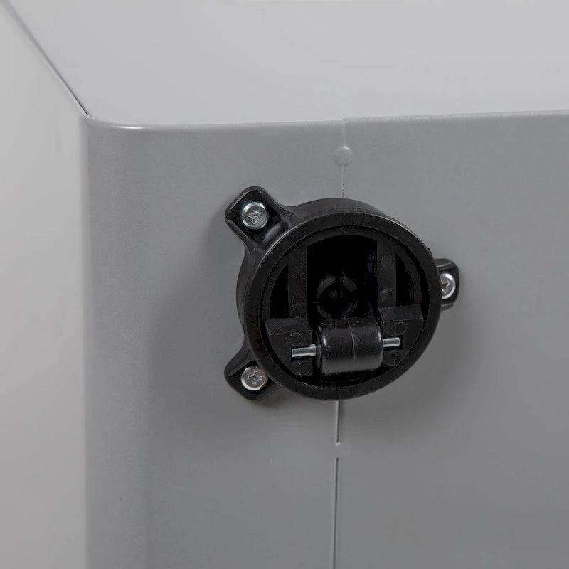 Ergonomic 3-Drawer Mobile Locking Filing Cabinet Storage Organizer