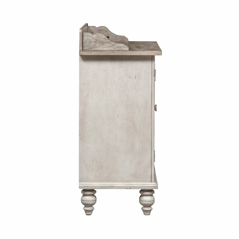 Whitney Antique Linen Weathered Gray Server