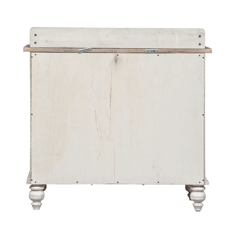 Whitney Antique Linen Weathered Gray Server