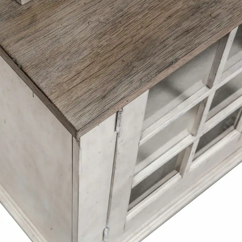 Whitney Antique Linen Weathered Gray Server