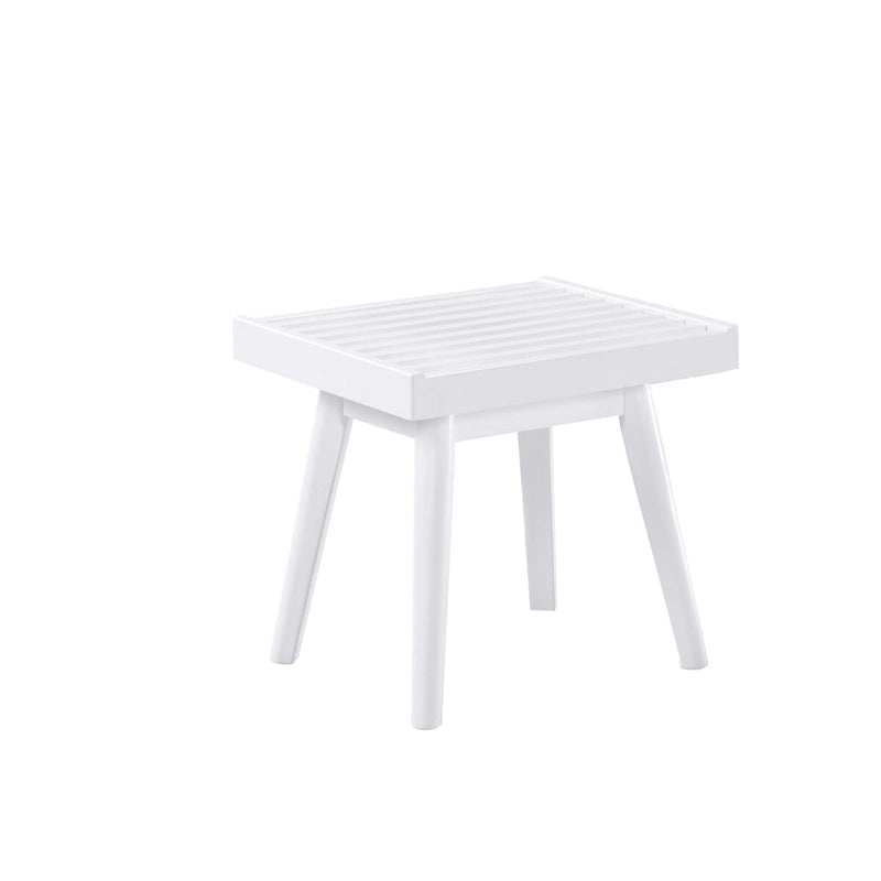 Solid Wood Slat Bench