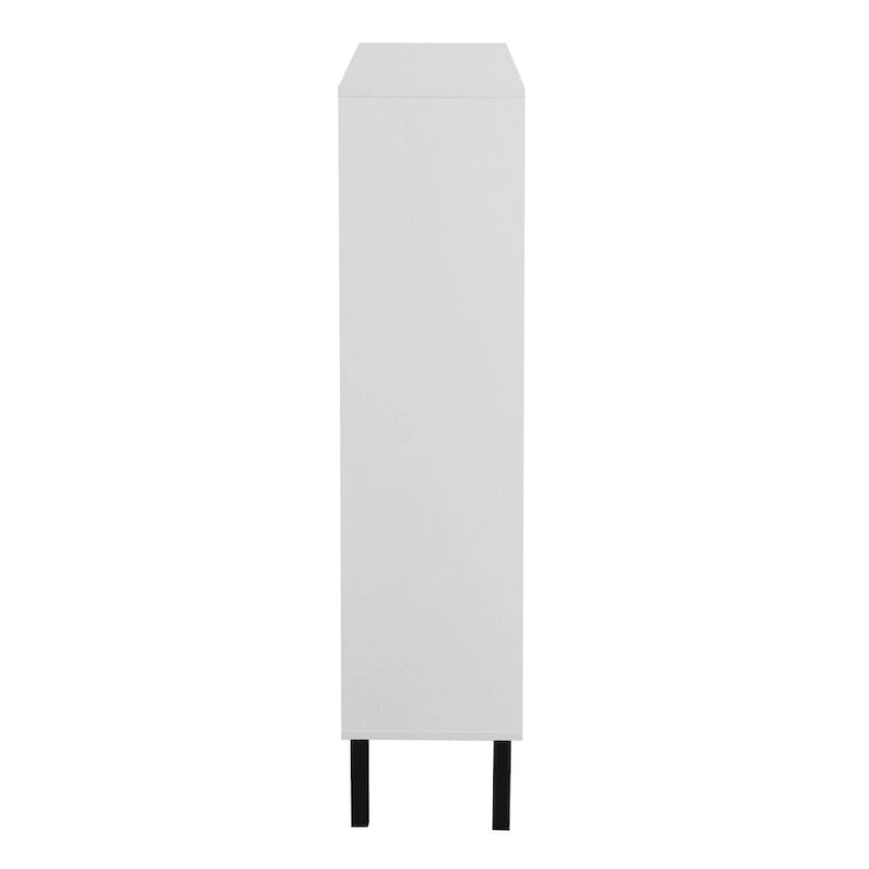 Shoe Cabinet, Freestanding Rack Storage Organizer with Drawers & Metal Legs, Storage Cabinet with 2 Flip Drawers for Entryway