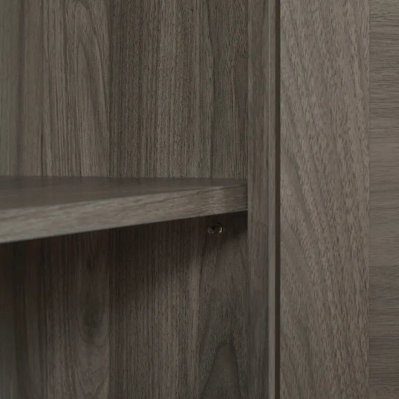 Barn Door Rustic Style Storage Cabinet