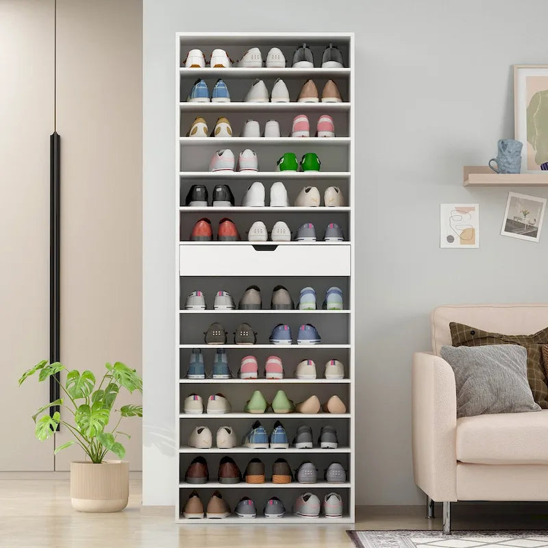 White Shoe Cabinet