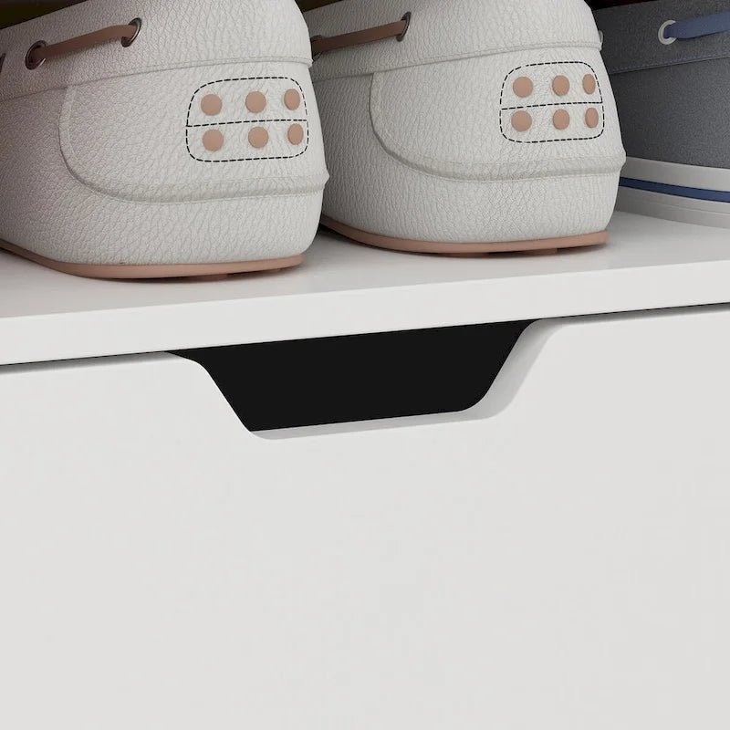 White Shoe Cabinet