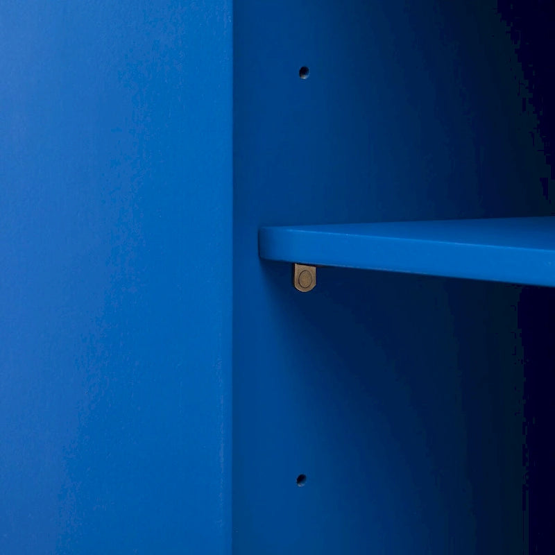 Ash Veneer Cabinet with Radiating Line Pattern Doors