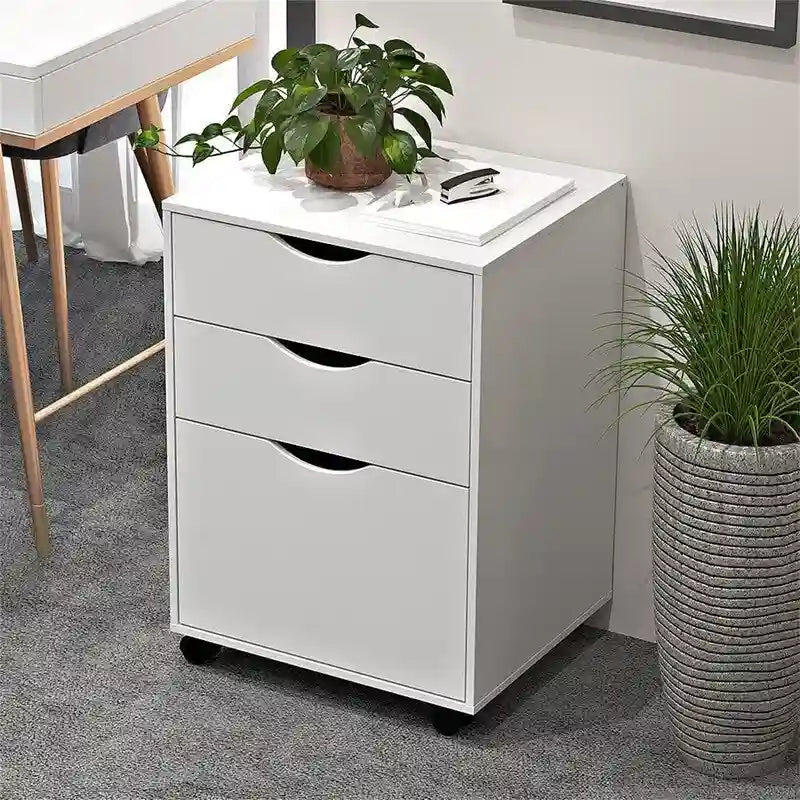 3 Drawers Storage Cabinet - 15.5 D x 18.1 W x 24 H
