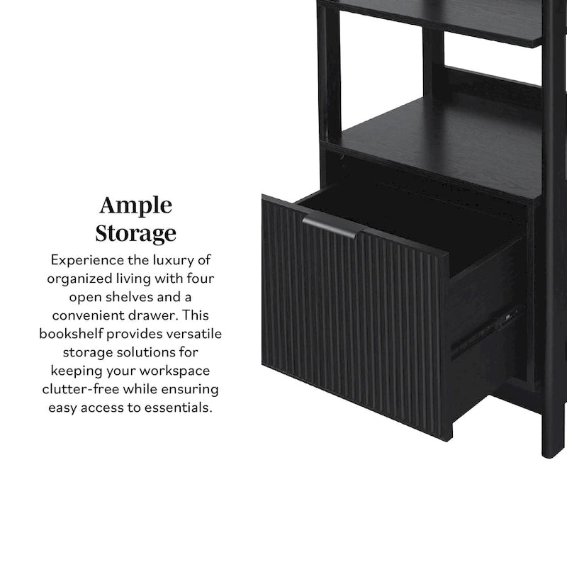 This Bookshelf Frame Is Narrow And Tall, Standing 70 Inches High, With Grooved Carvings And Decorations; This Narrow Style Is The Most Suitable.