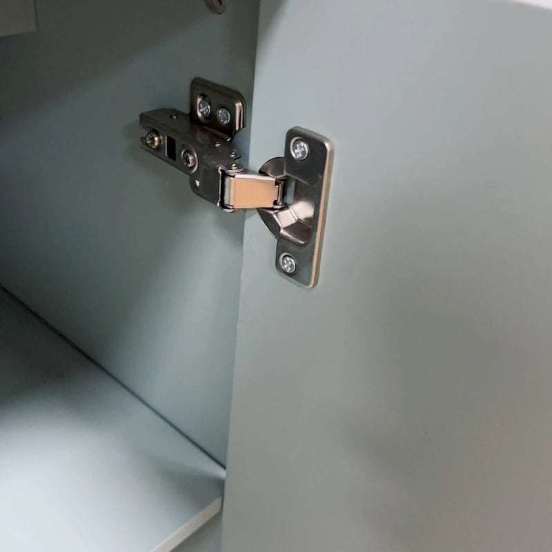 Accent Cabinet Lacquered Wooden Cabinet with 4 Glass Doors Sideboard Buffet Server Cabinet Storage Cabinet, for Living Room