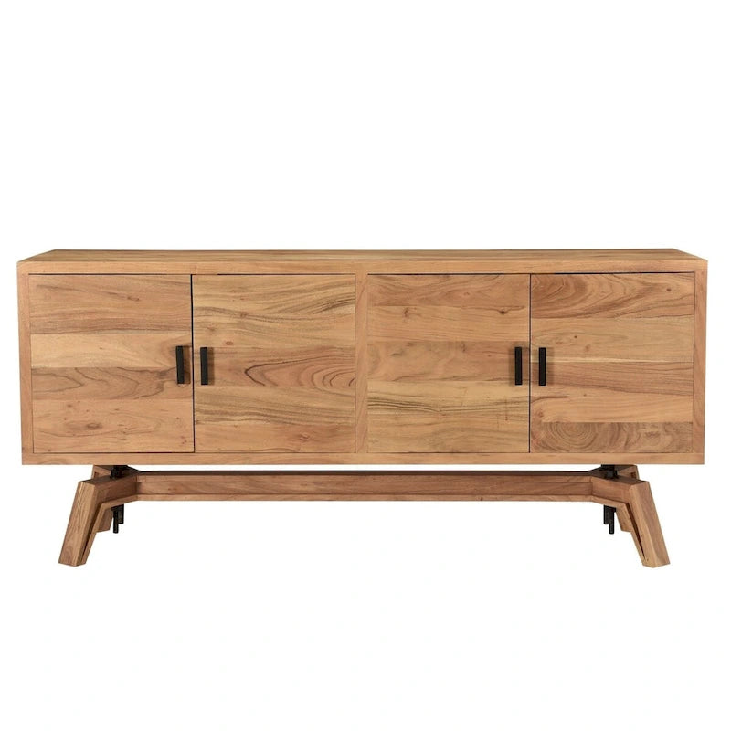 Sideboard With Branch-Shaped Edges