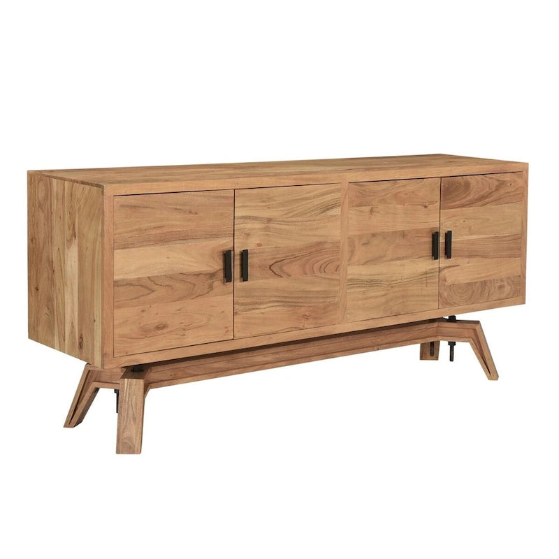 Sideboard With Branch-Shaped Edges