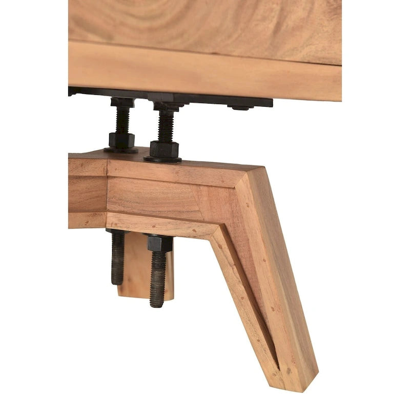 Sideboard With Branch-Shaped Edges