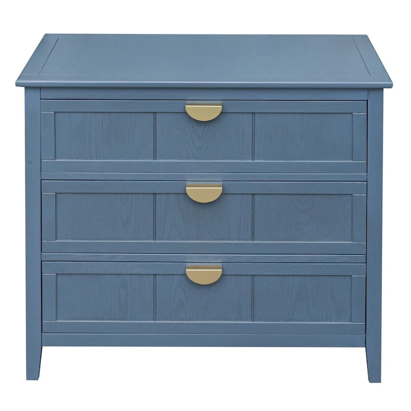 3 Drawer Cabinet, American Furniture,Suitable for Bedroom and Living Room Entryway