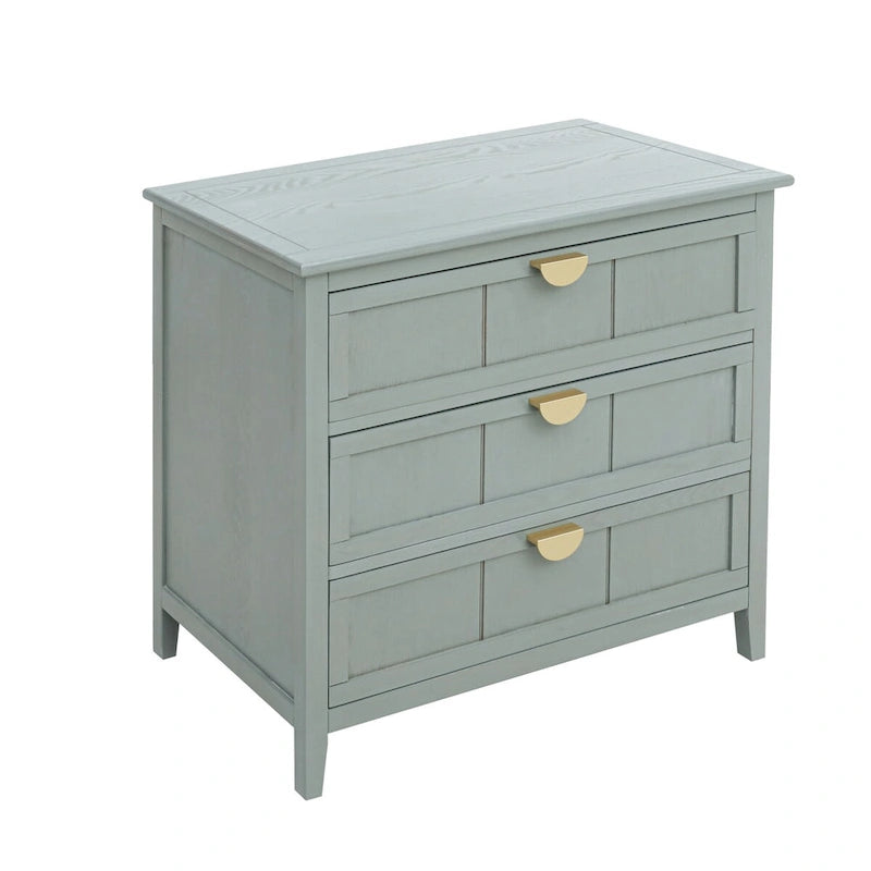 3 Drawer Cabinet, American Furniture,Suitable for Bedroom and Living Room Entryway