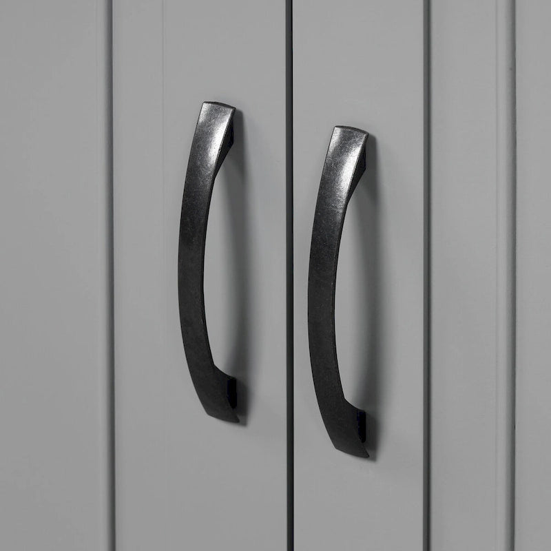 Freestanding Bathroom Cabinet with Doors Wooden Entryway Storage Cabinet