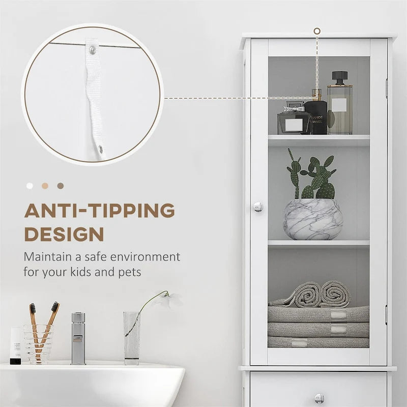 Wall Mounted Bathroom Storage Cabinet