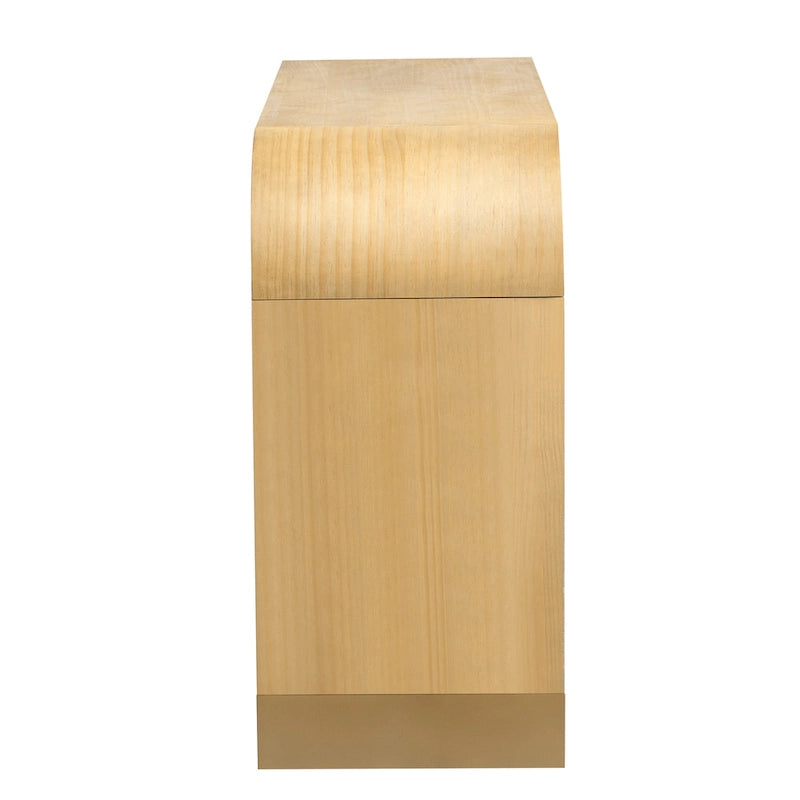 4-door Cabinet with Adjustable Shelves for Living Room