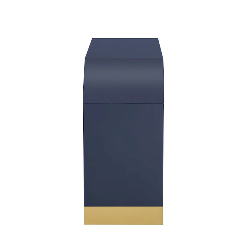 4-door Cabinet with Adjustable Shelves for Living Room