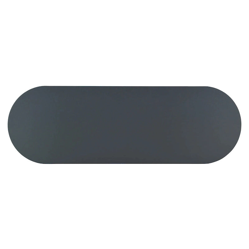 legant Curved Dining Cabinet with Gold Trim